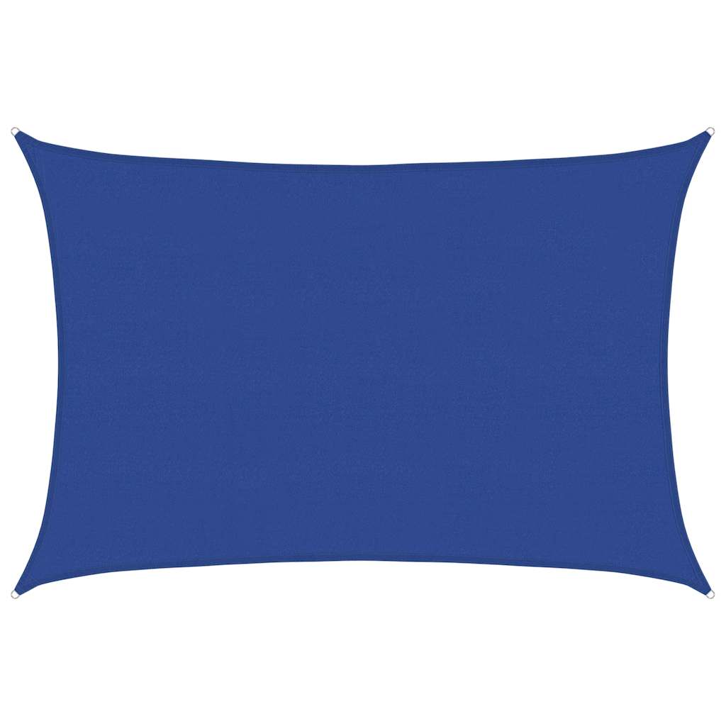 Vela Parasole 160 g/mÂ² Rettangolare Blu 5x6 m in HDPE