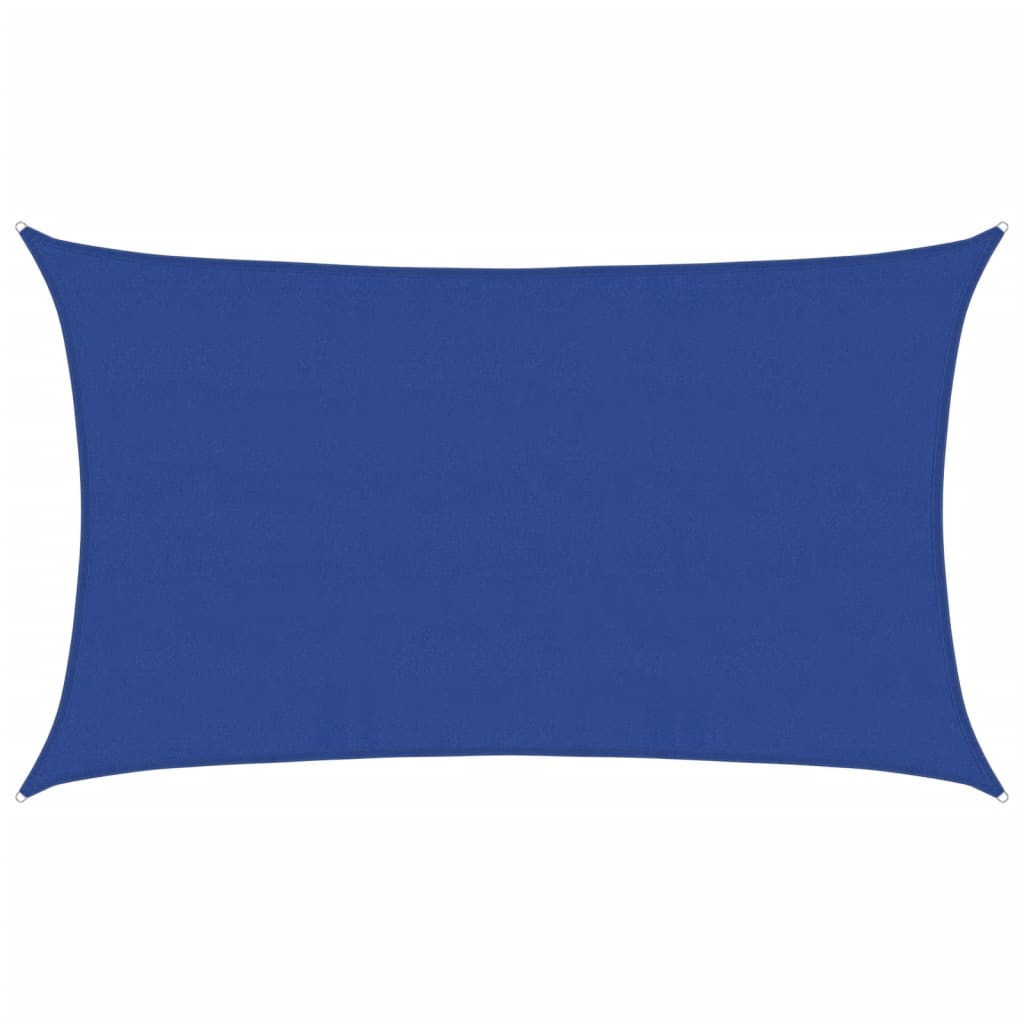 Vela Parasole 160 g/mÂ² Rettangolare Blu 5x8 m in HDPE