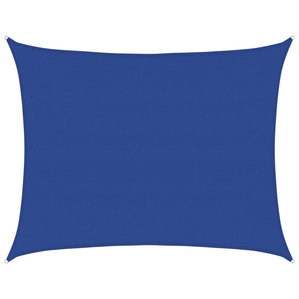 Vela Parasole 160 g/mÂ² Rettangolare Blu 6x8 m in HDPE