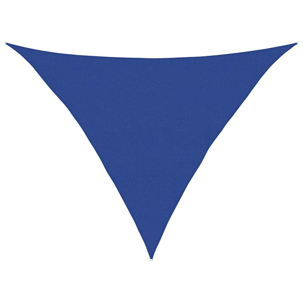 Vela Parasole 160 g/mÂ² Triangolare Blu 5x5x6 m in HDPE