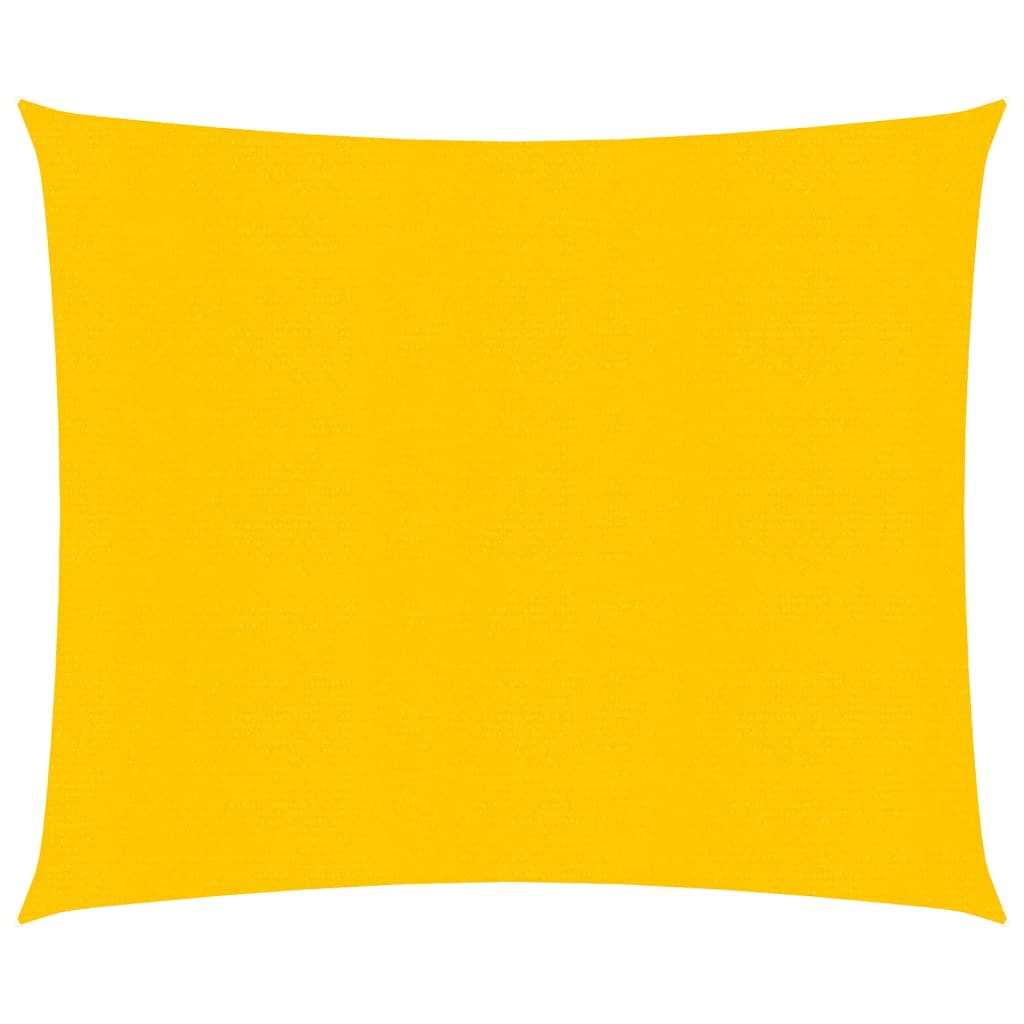 Vela Parasole 160 g/mÂ² Quadrata Giallo 4x4 m in HDPE