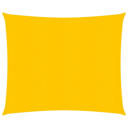 Vela Parasole 160 g/mÂ² Quadrata Giallo 4x4 m in HDPE