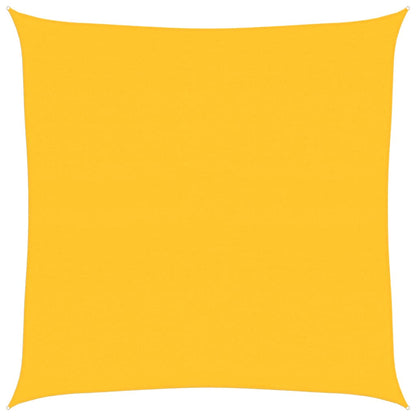 Vela Parasole 160 g/mÂ² Quadrata Giallo 4,5x4,5 m in HDPE