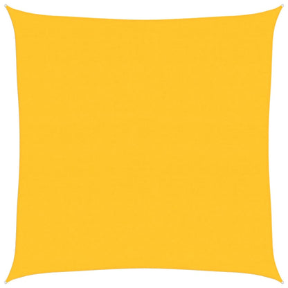 Vela Parasole 160 g/mÂ² Quadrata Giallo 6x6 m in HDPE