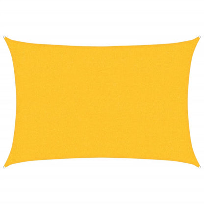 Vela Parasole 160 g/m² Rettangolare Giallo 2x3 m in HDPE