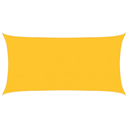Vela Parasole 160 g/mÂ² Rettangolare Giallo 2x3,5 m in HDPE
