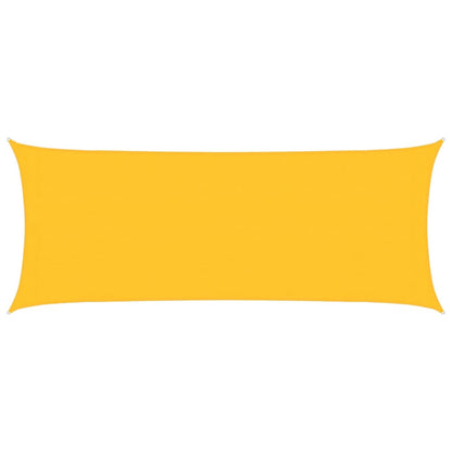 Vela Parasole 160 g/mÂ² Rettangolare Giallo 2x4,5 m in HDPE