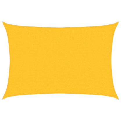 Vela Parasole 160 g/m² Gialla 2,5x3,5 m in HDPE