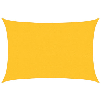 Vela Parasole 160 g/m² Gialla 2,5x4 m in HDPE