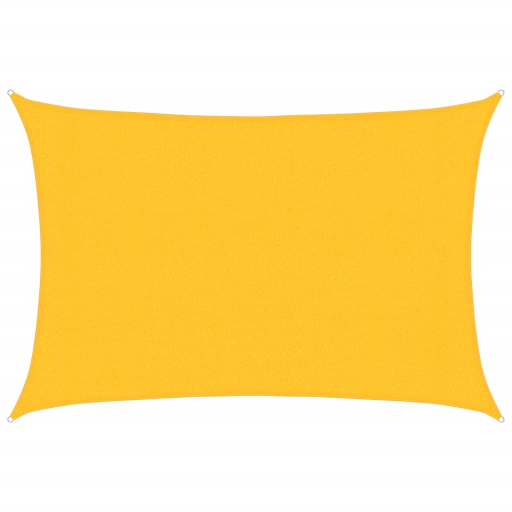Vela Parasole 160 g/mÂ² Gialla 3x4 m in HDPE