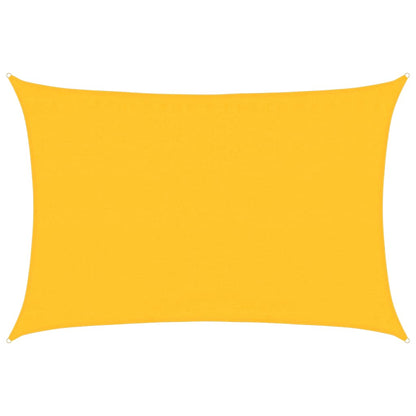 Vela Parasole 160 g/mÂ² Rettangolare Giallo 3,5x4,5 m in HDPE