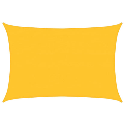Vela Parasole 160 g/mÂ² Rettangolare Giallo 4x5 m in HDPE