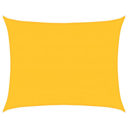 Vela Parasole 160 g/m² Rettangolare Giallo 6x8 m in HDPE