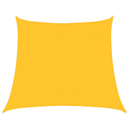 Vela Parasole 160 g/m² Trapezio Giallo 4/5x4 m in HDPE