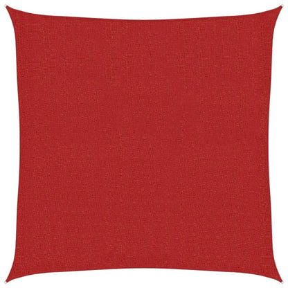 Vela Parasole 160 g/m² Rossa 2x2 m in HDPE
