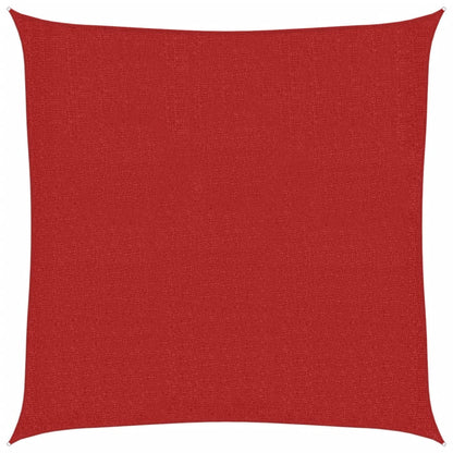 Vela Parasole 160 g/mÂ² Rossa 2,5x2,5 m in HDPE