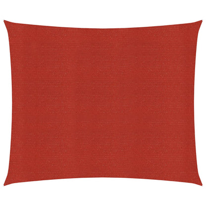 Vela Parasole 160 g/mÃ‚Â² Rossa 4,5x4,5 m in HDPE