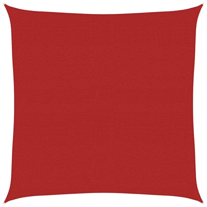 Vela Parasole 160 g/mÂ² Rossa 7x7 m in HDPE