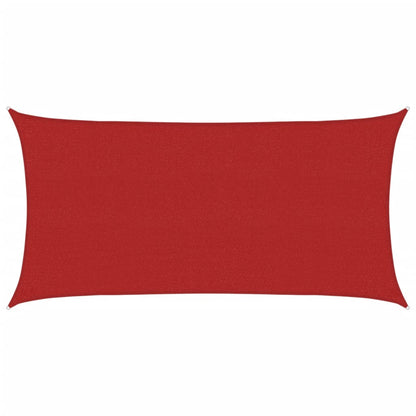 Vela Parasole 160 g/mÂ² Rossa 2x3,5 m in HDPE