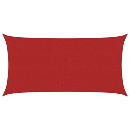 Vela Parasole 160 g/mÂ² Rossa 2x4 m in HDPE