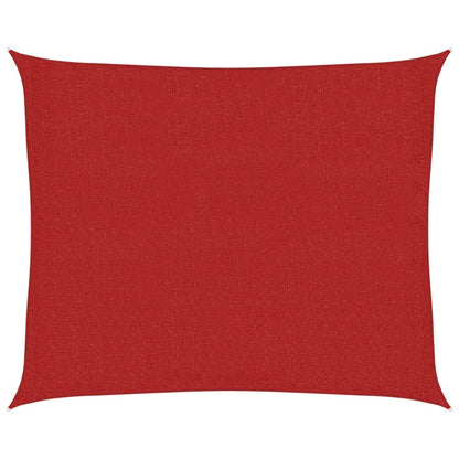 Vela Parasole 160 g/mÂ² Rossa 2,5x3 m in HDPE
