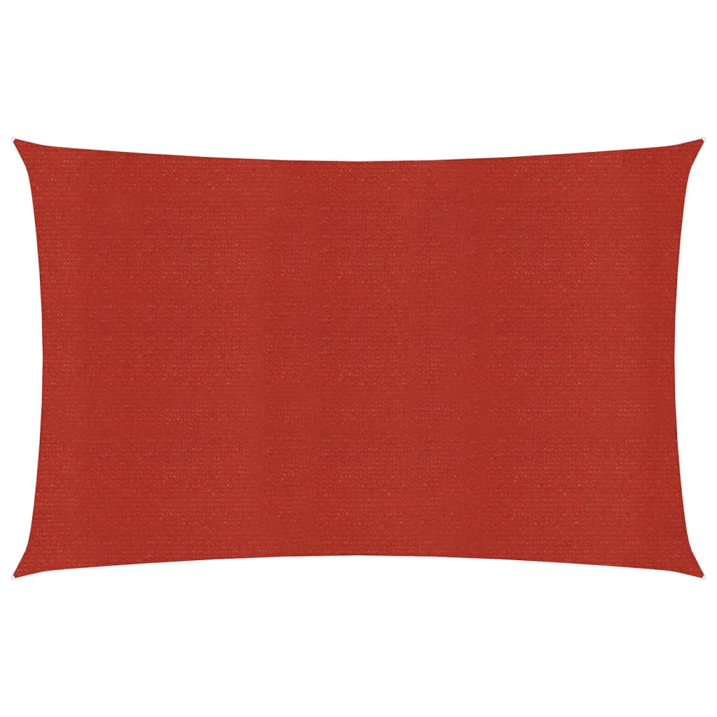 Vela Parasole 160 g/mÂ² Rossa 2,5x5 m in HDPE