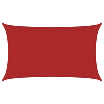 Vela Parasole 160 g/m² Rossa 5x8 m in HDPE