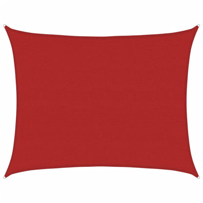 Vela Parasole 160 g/m² Rossa 6x7 m in HDPE