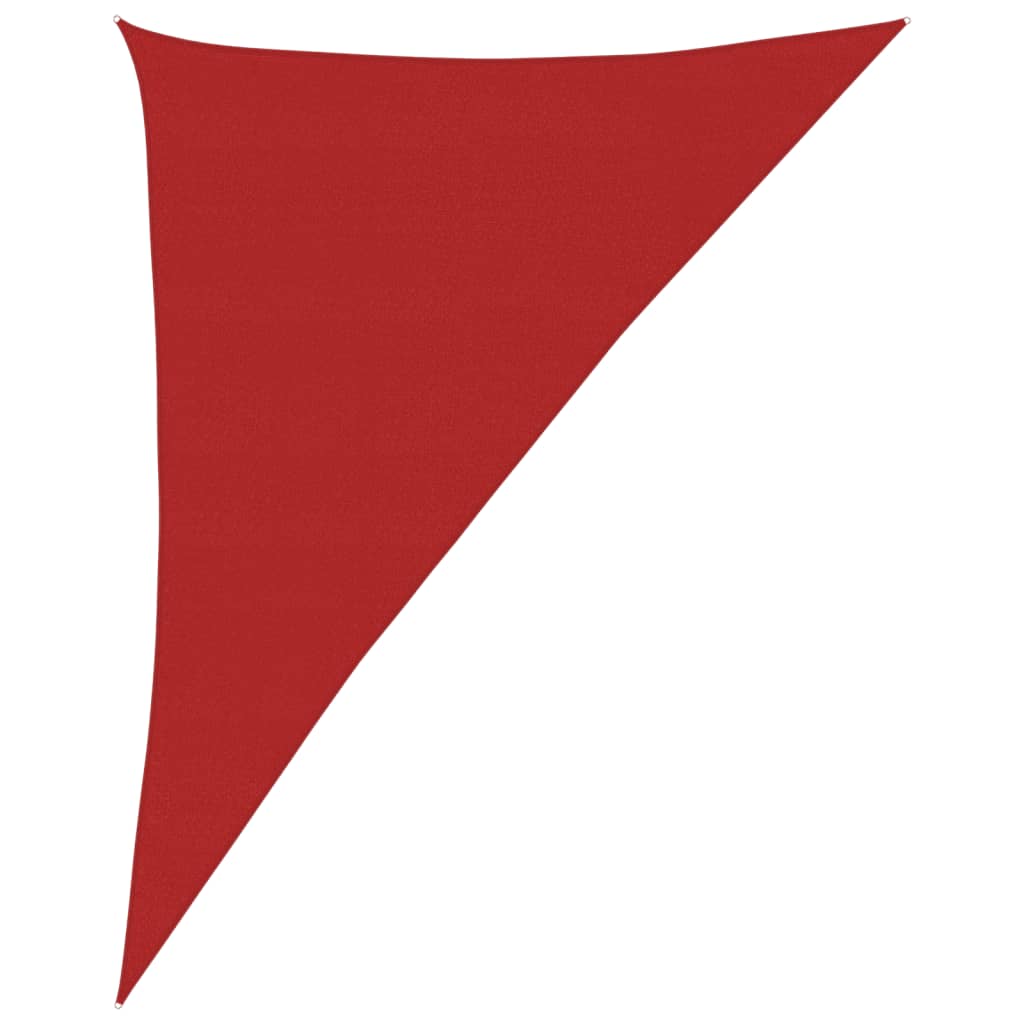 Vela Parasole 160 g/m² Rossa 4x5x6,8 m in HDPE