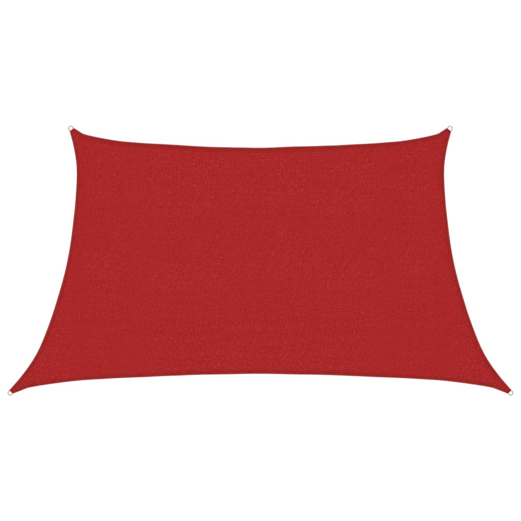 Vela Parasole 160 g/mÂ² Rossa 3/4x2 m in HDPE