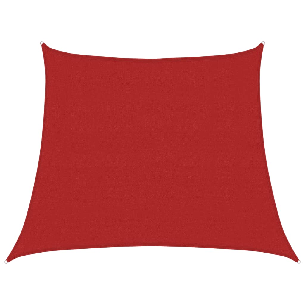 Vela Parasole 160 g/mÂ² Rossa 3/4x3 m in HDPE