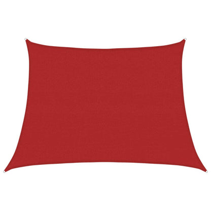 Vela Parasole 160 g/mÂ² Rossa 4/5x3 m in HDPE