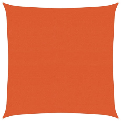 Vela Parasole 160 g/mÂ² Quadrata Arancione 4,5x4,5 m in HDPE