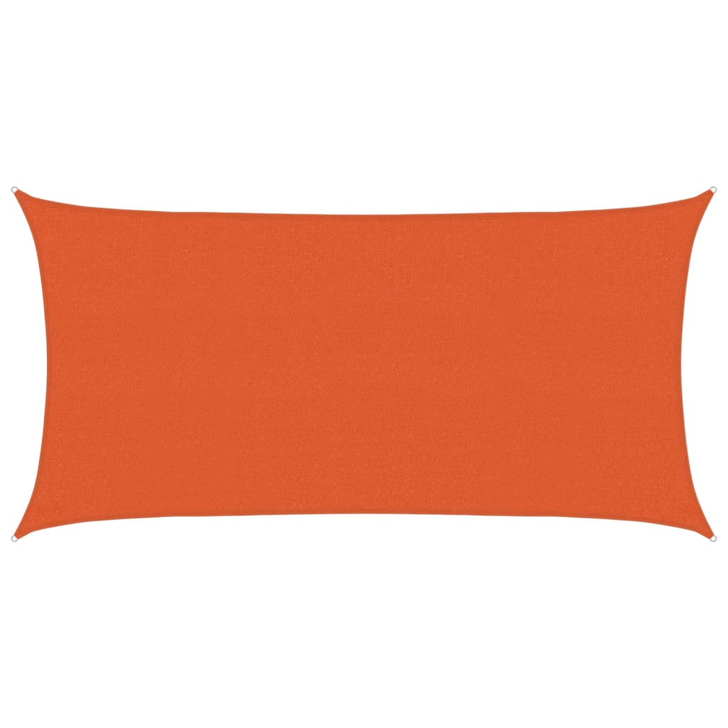 Vela Parasole 160 g/m² Arancione 2x4 m in HDPE