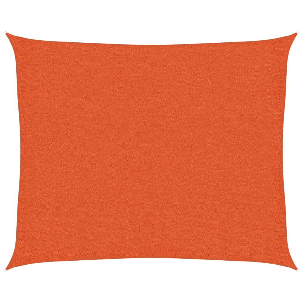 Vela Parasole 160 g/mÂ² Arancione 2,5x3 m in HDPE
