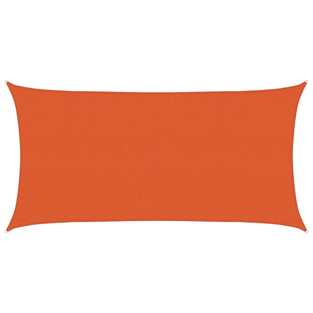 Vela Parasole 160 g/mÂ² Arancione 2,5x4,5 m in HDPE