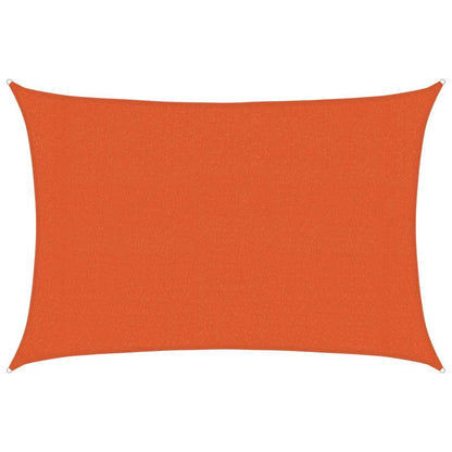 Vela Parasole 160 g/mÂ² Rettangolare Arancione 3x4,5 m in HDPE