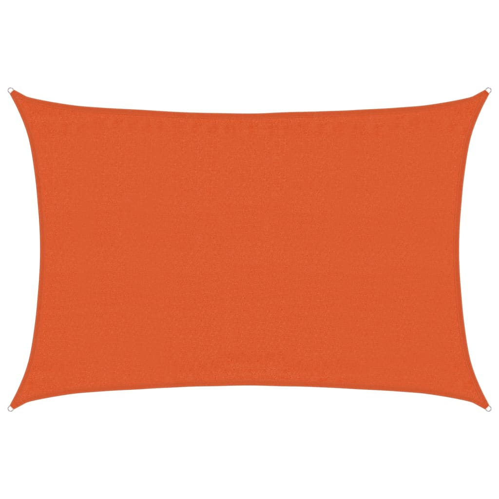 Vela Parasole 160 g/mÂ² Arancione 3,5x4,5 m in HDPE