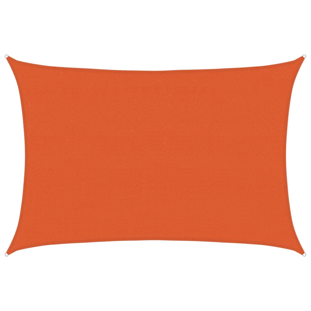 Vela Parasole 160 g/mÂ² Arancione 3,5x5 m in HDPE