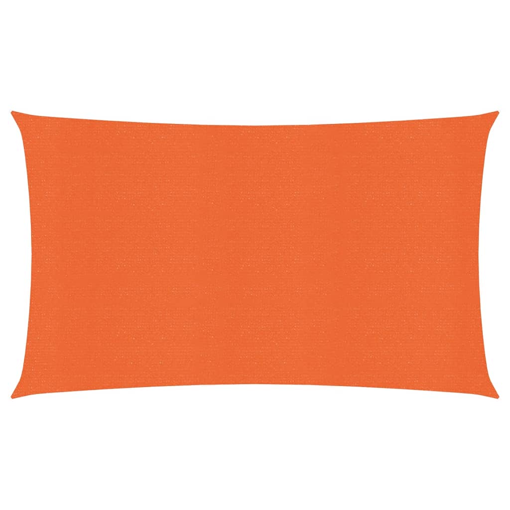 Vela Parasole 160 g/mÂ² Rettangolare Arancione 4x7 m in HDPE