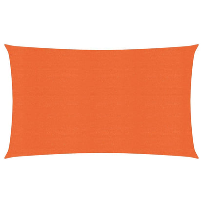 Vela Parasole 160 g/mÂ² Rettangolare Arancione 4x7 m in HDPE