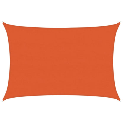 Vela Parasole 160 g/mÂ² Rettangolare Arancione 5x7 m in HDPE