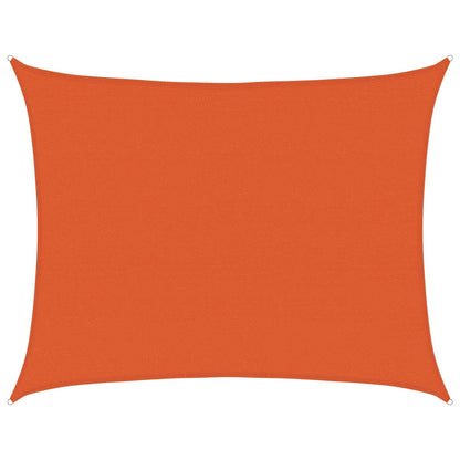 Vela Parasole 160 g/mÂ² Rettangolare Arancione 6x7 m in HDPE