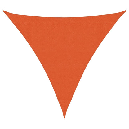 Vela Parasole 160 g/m² Arancione 3x3x3 m in HDPE