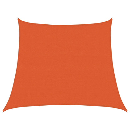 Vela Parasole 160 g/mÂ² Trapezio Arancione 3/4x3 m in HDPE