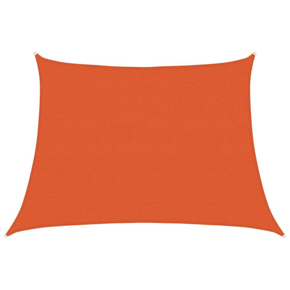 Vela Parasole 160 g/mÂ² Trapezio Arancione 4/5x3 m in HDPE