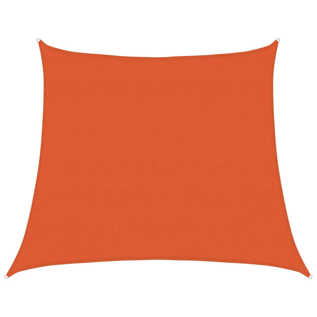 Vela Parasole 160 g/mÂ² Trapezio Arancione 4/5x4 m in HDPE