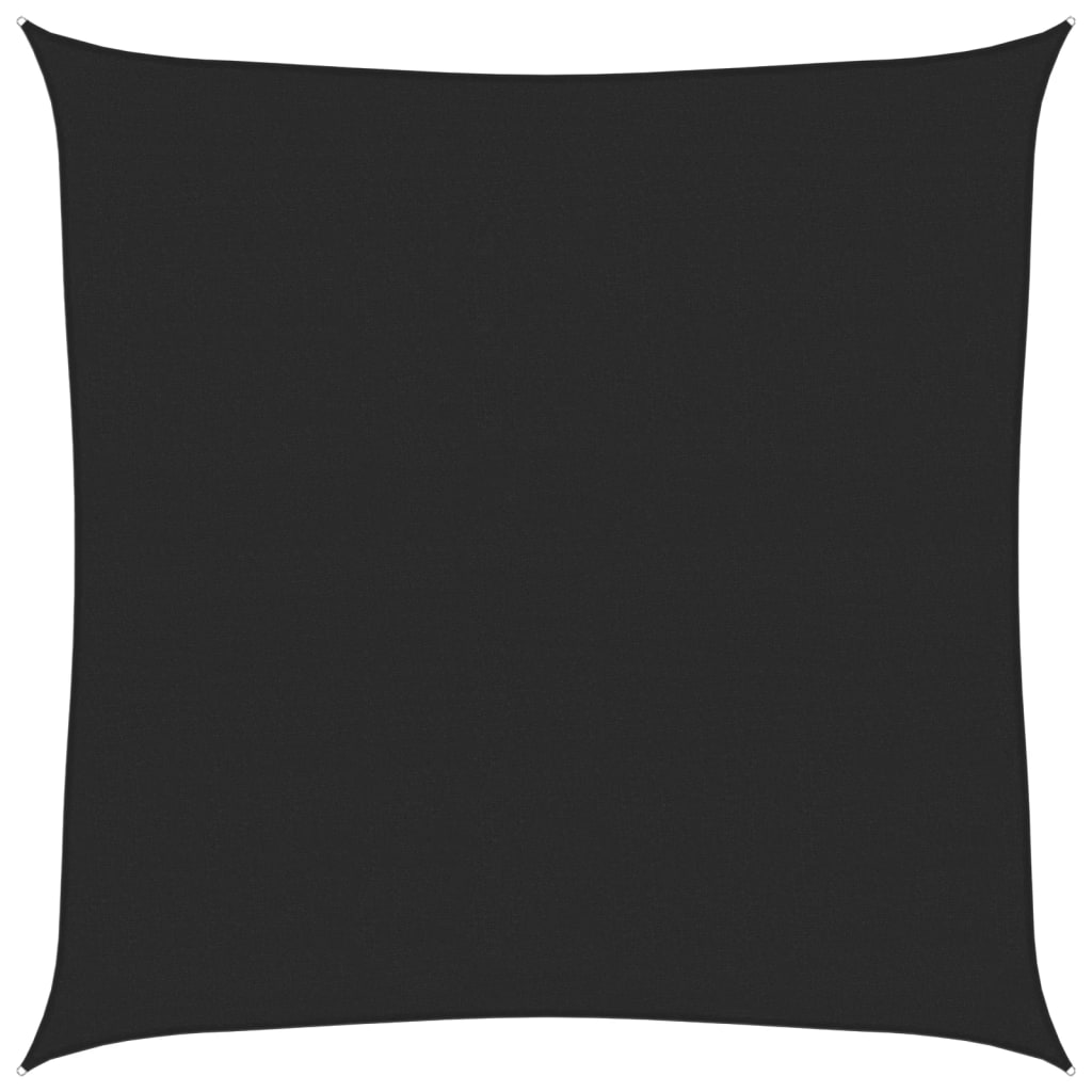 Vela Parasole 160 g/mÂ² Nera 4x4m in HDPE
