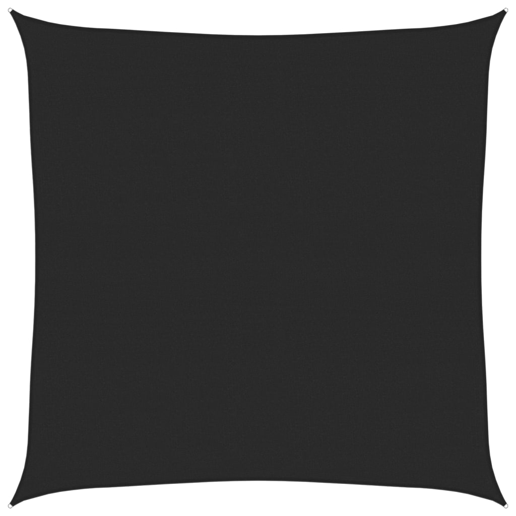 Vela Parasole 160 g/m² Nera 6x6  m in HDPE