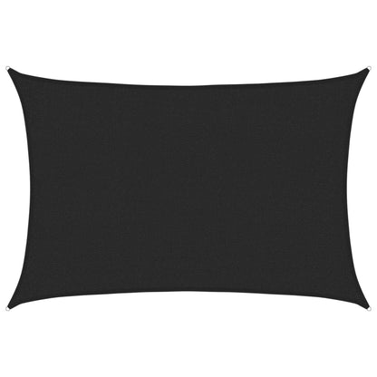 Vela Parasole 160 g/mÂ² Nera 2x2,5 m in HDPE